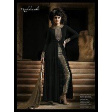 NAKKASHI 3021-E BLACK PARTY WEAR DRESS